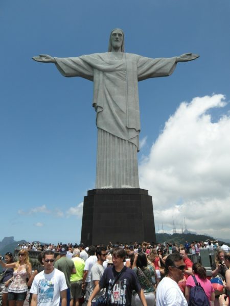 Como subir no Cristo Redentor