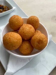 petiscos na Pousada Tankamana