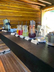 café da manha na Pousada Tankamana
