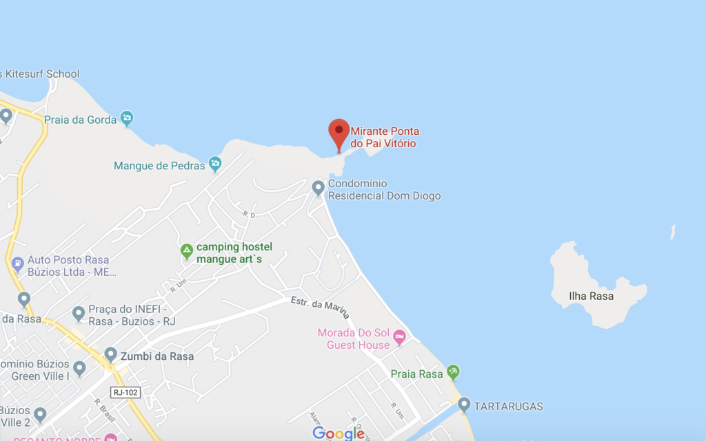 Como chegar no mirante do Pai Vitório