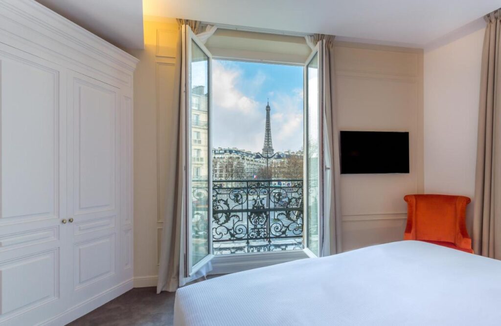 Hotéis com vista para a Torre Eiffel em Paris
